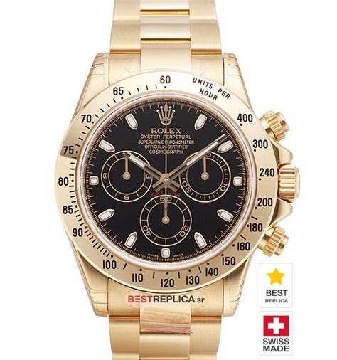 rolex cosmograph daytona gold black